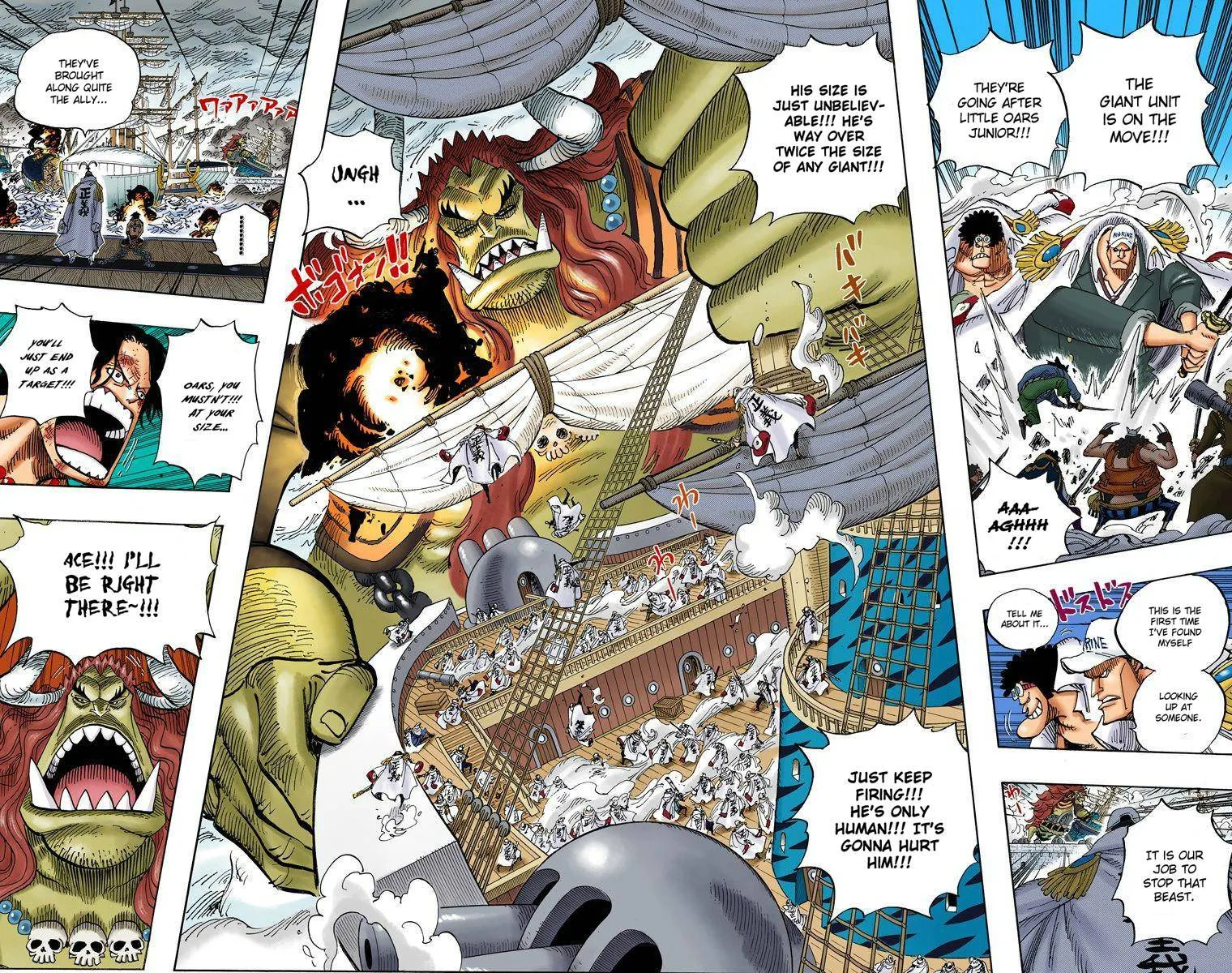 One Piece - Colored Chapter 555 page 3
