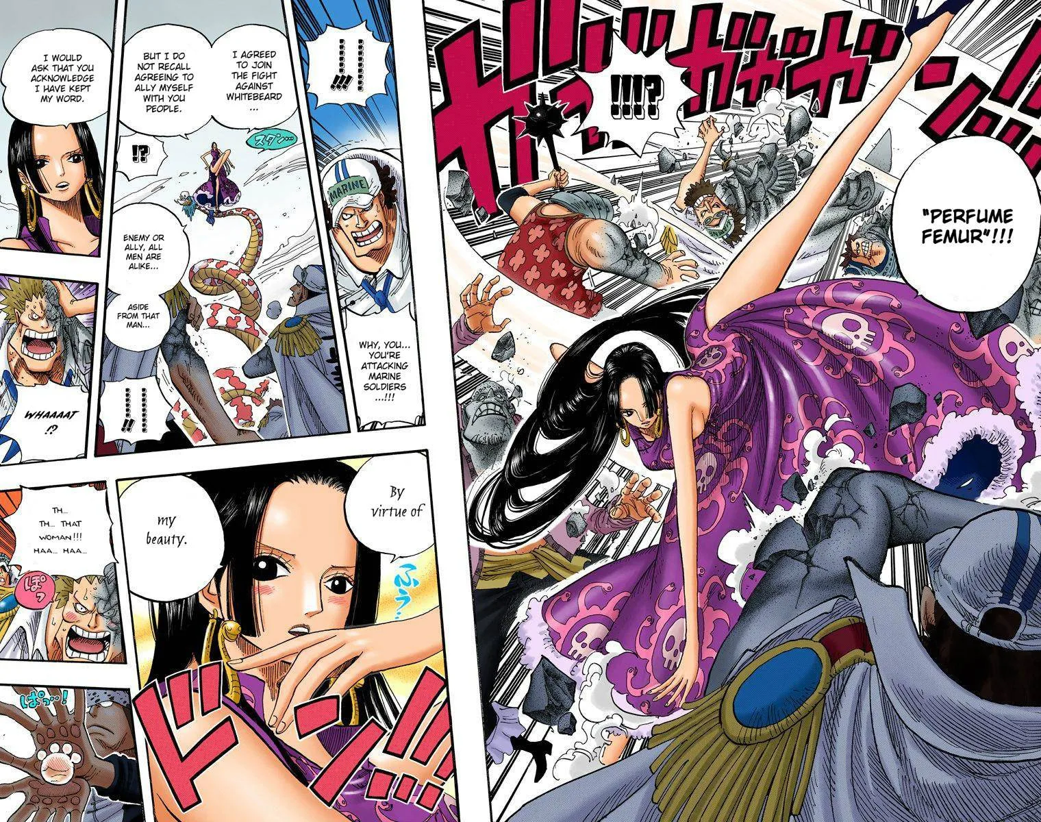 One Piece - Colored Chapter 555 page 7