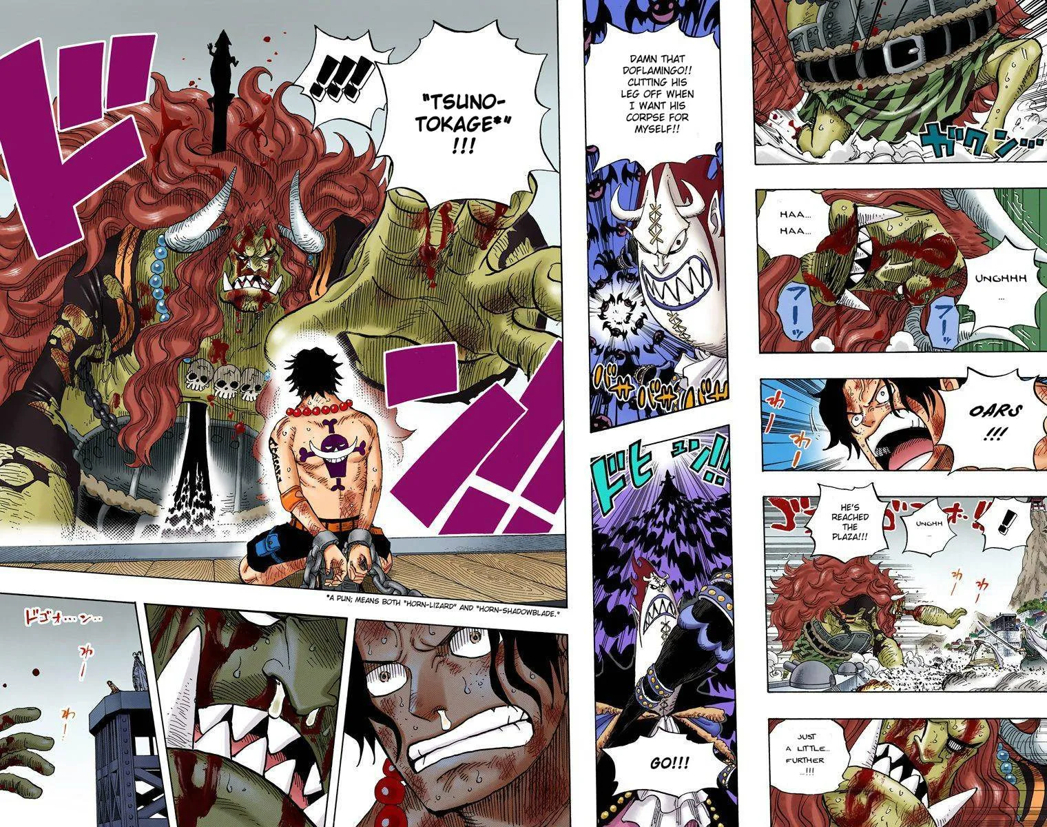 One Piece - Colored Chapter 555 page 12