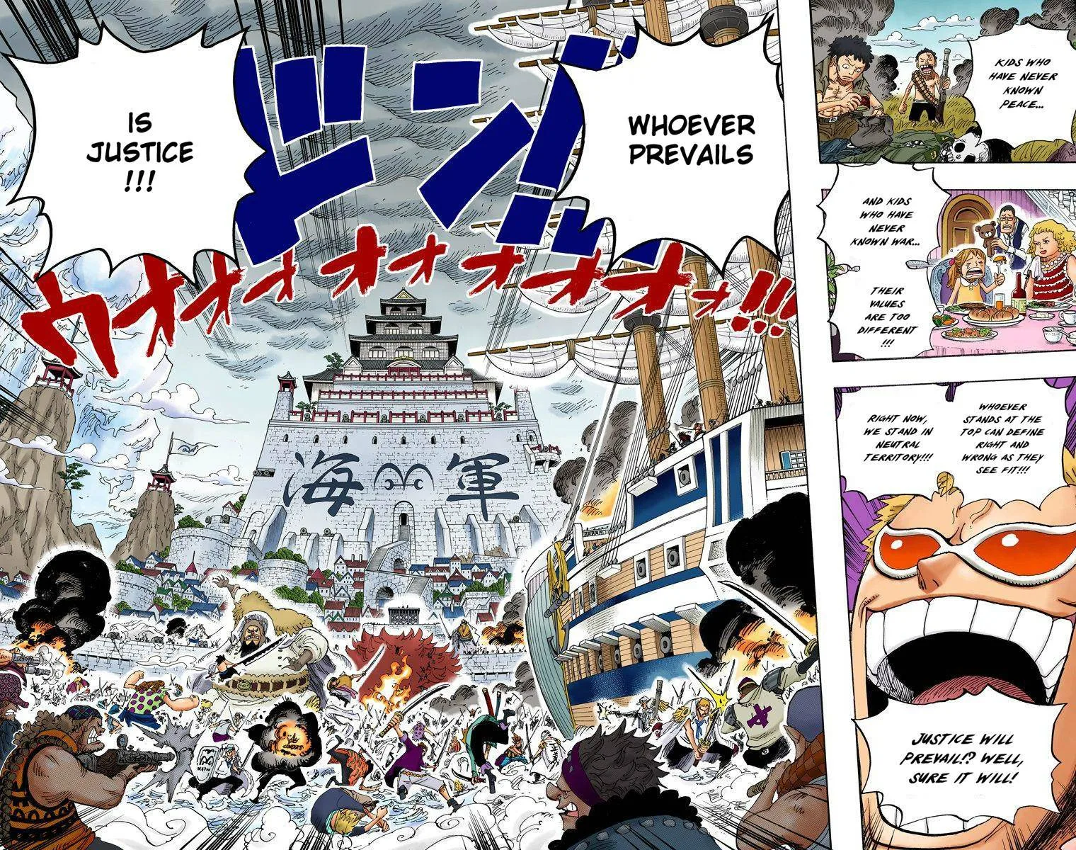 One Piece - Colored Chapter 556 page 9