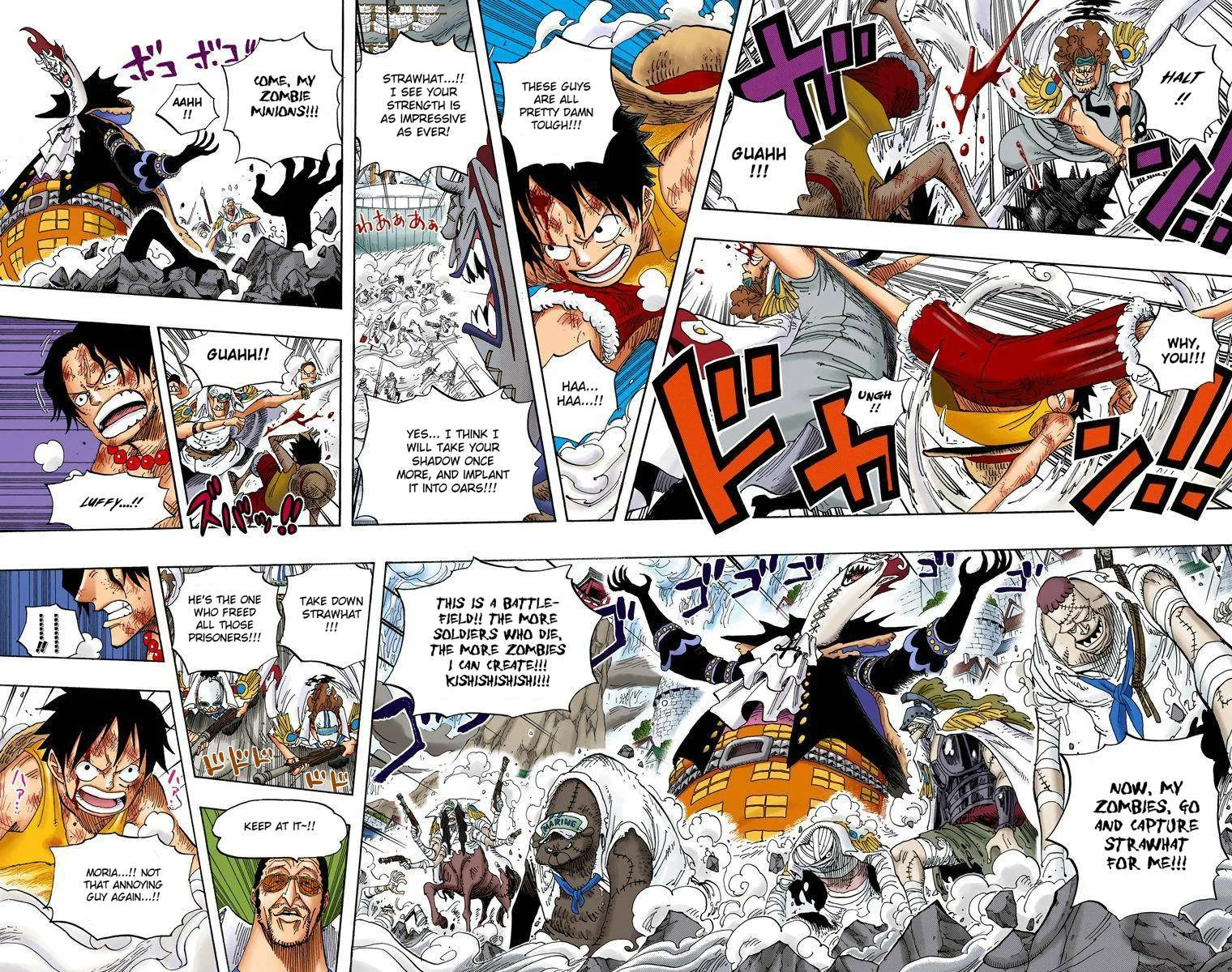 One Piece - Colored Chapter 558 page 8