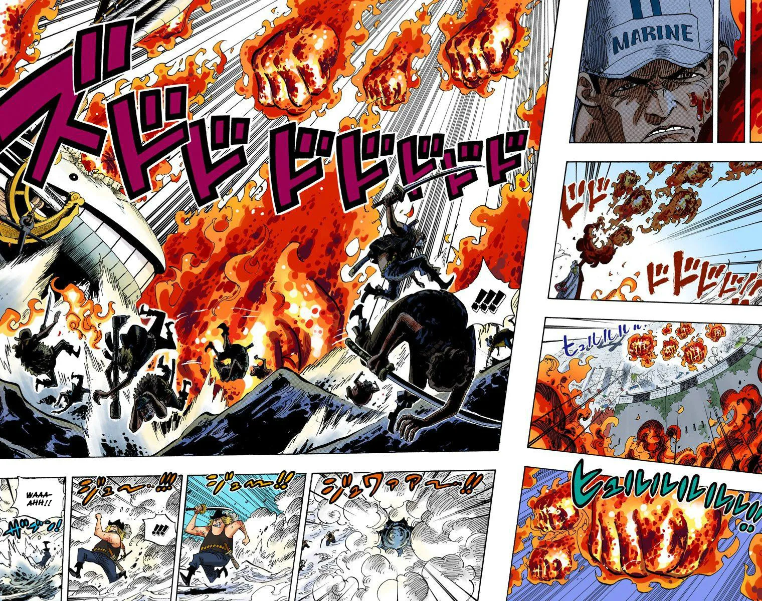One Piece - Colored Chapter 565 page 5