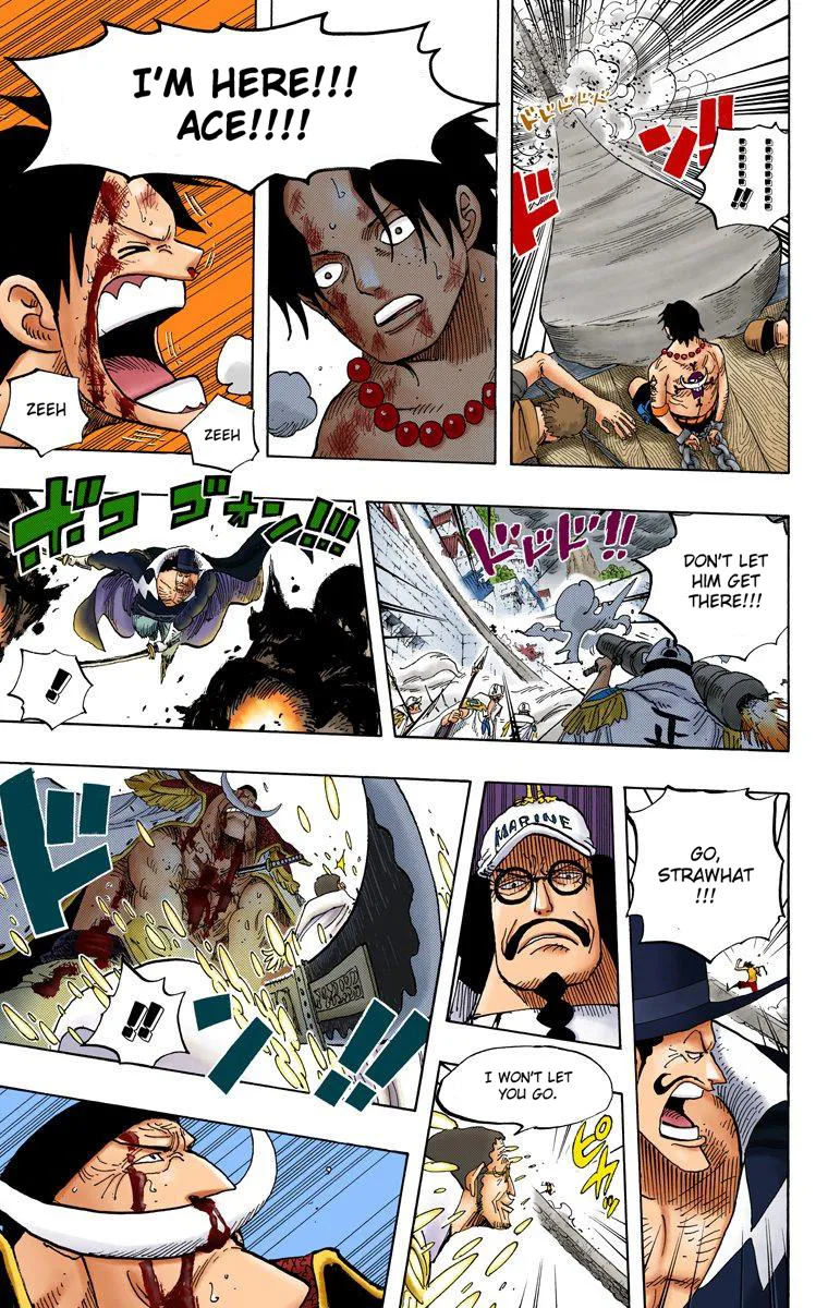 One Piece - Colored Chapter 570 page 13