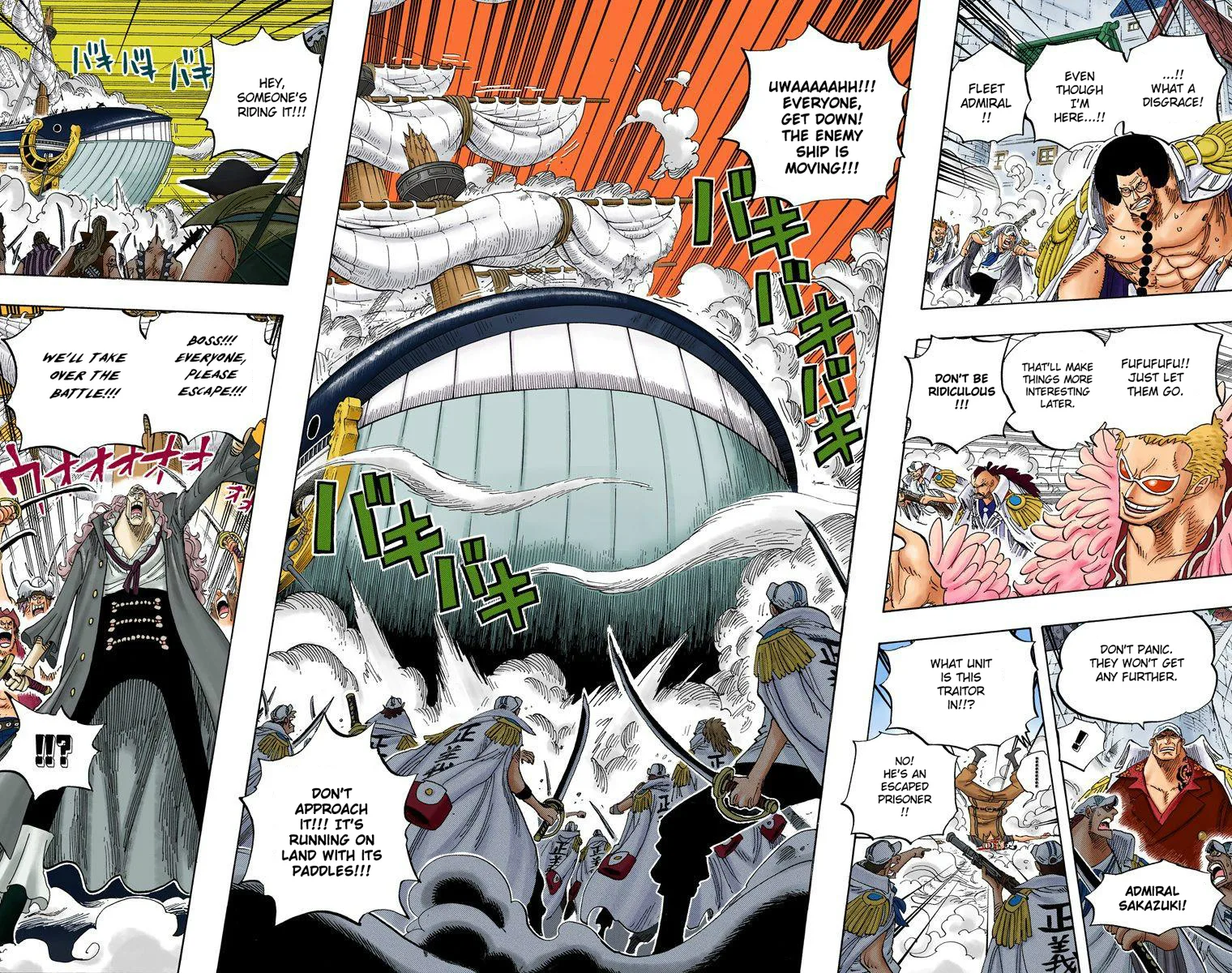 One Piece - Colored Chapter 572 page 9