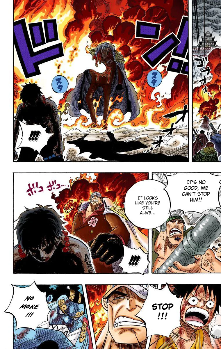 One Piece - Colored Chapter 574 page 6