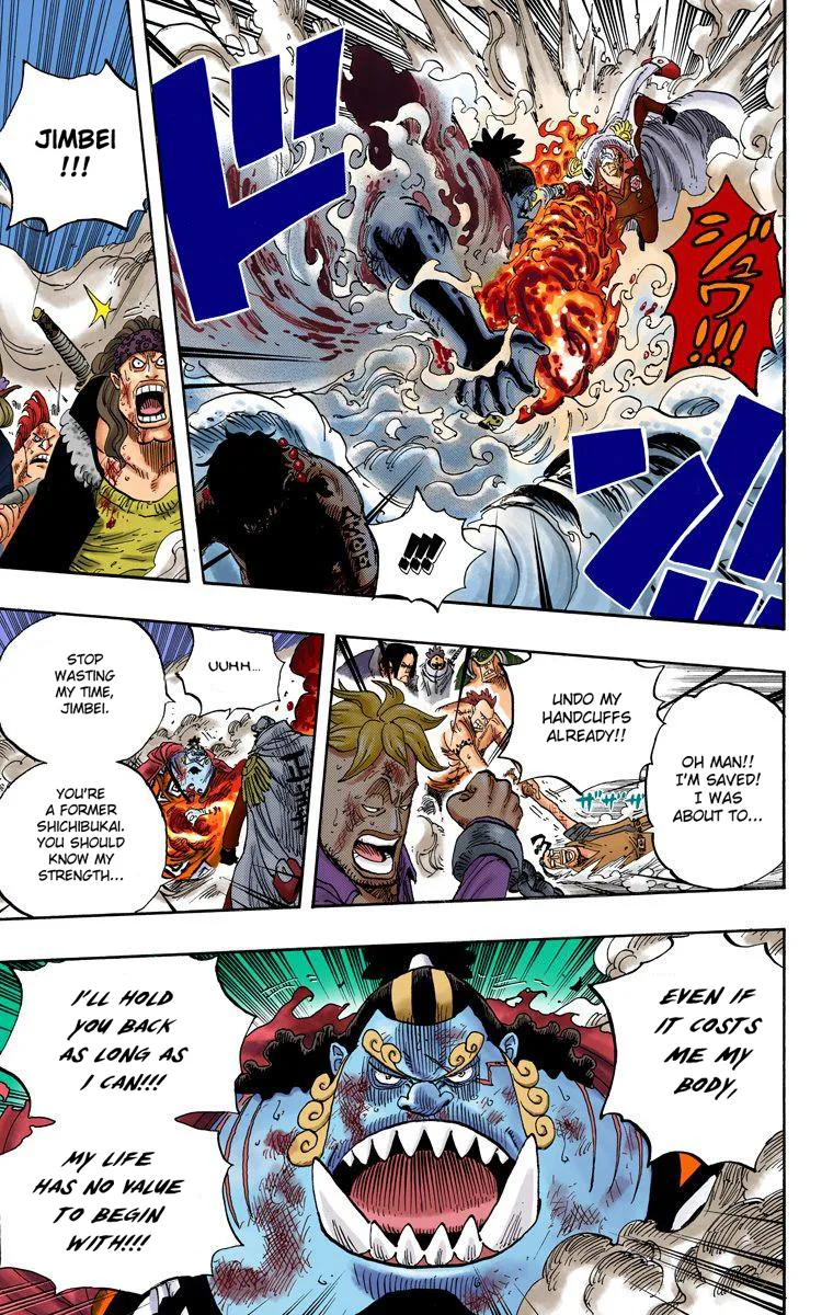 One Piece - Colored Chapter 574 page 7