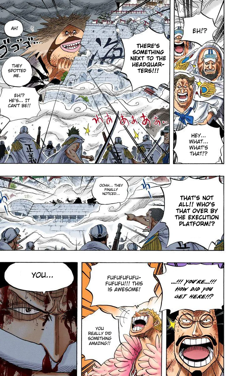 One Piece - Colored Chapter 575 page 10