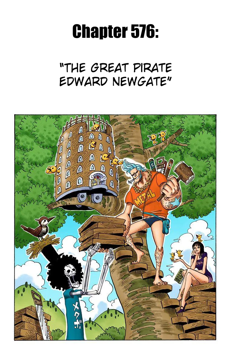 One Piece - Colored Chapter 576 page 2