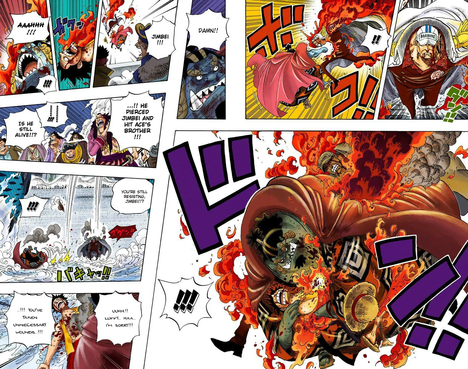 One Piece - Colored Chapter 578 page 9