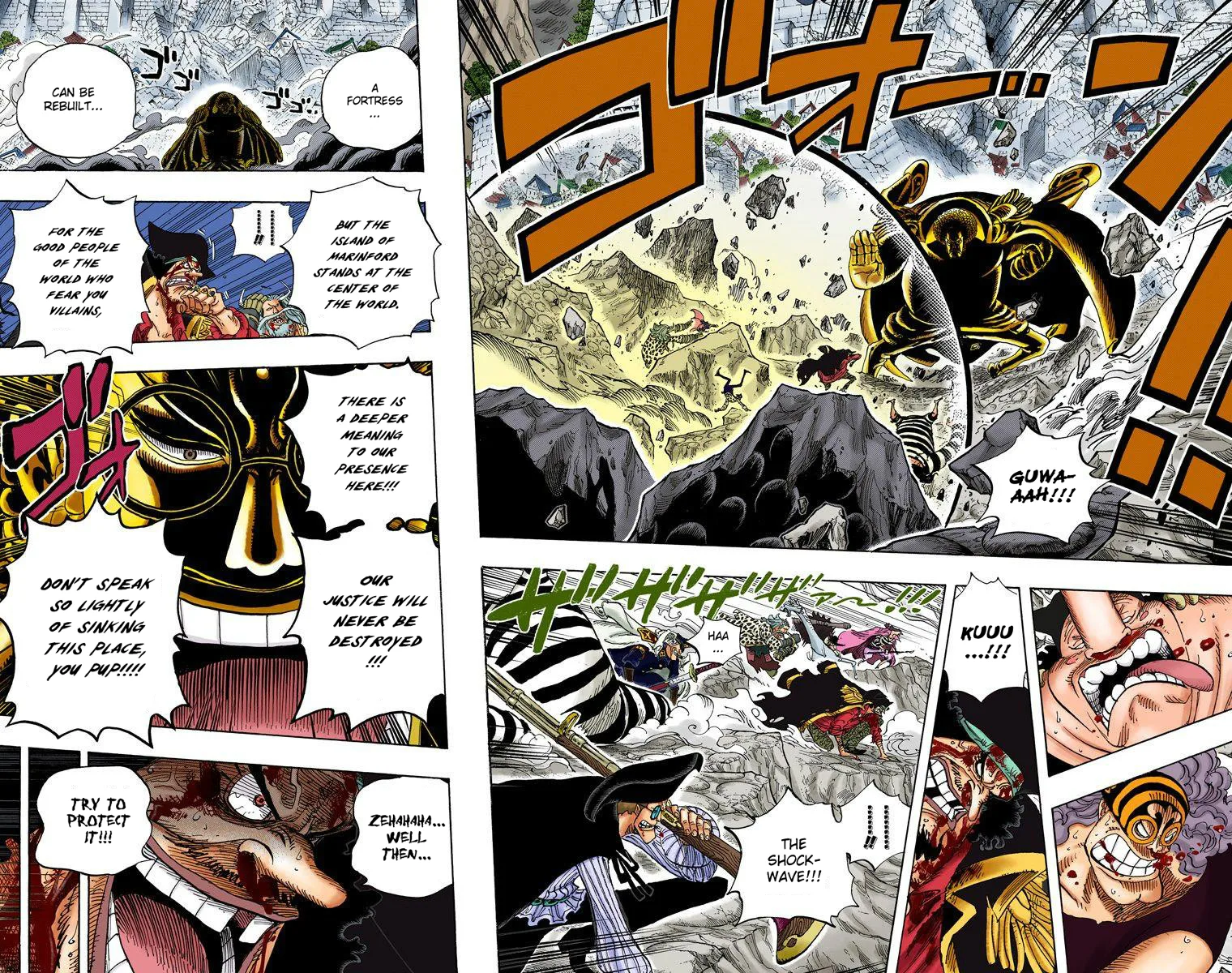 One Piece - Colored Chapter 578 page 6
