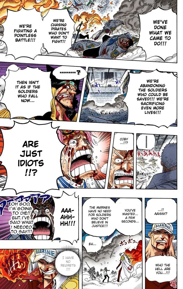 One Piece - Colored Chapter 579 page 12