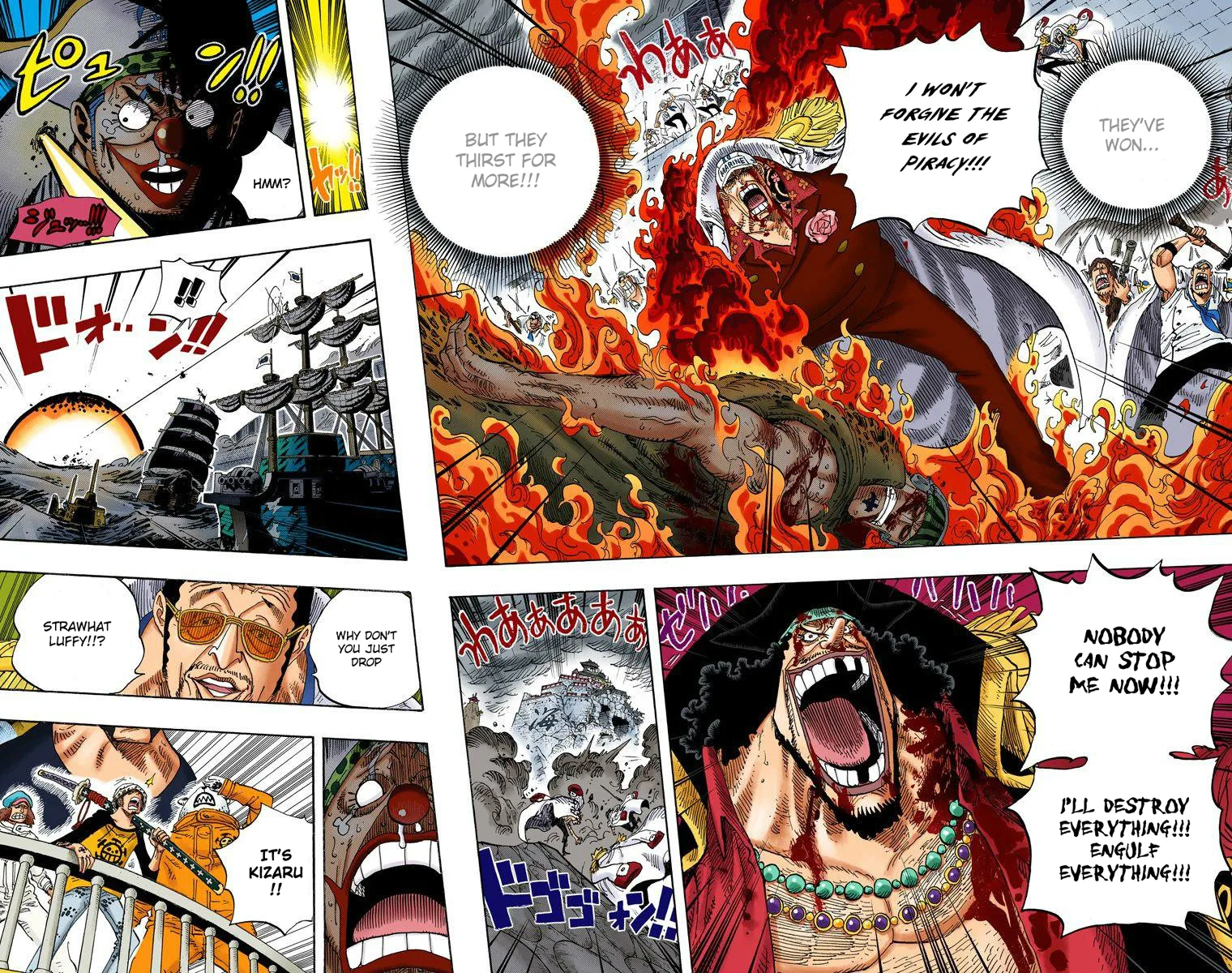 One Piece - Colored Chapter 579 page 8