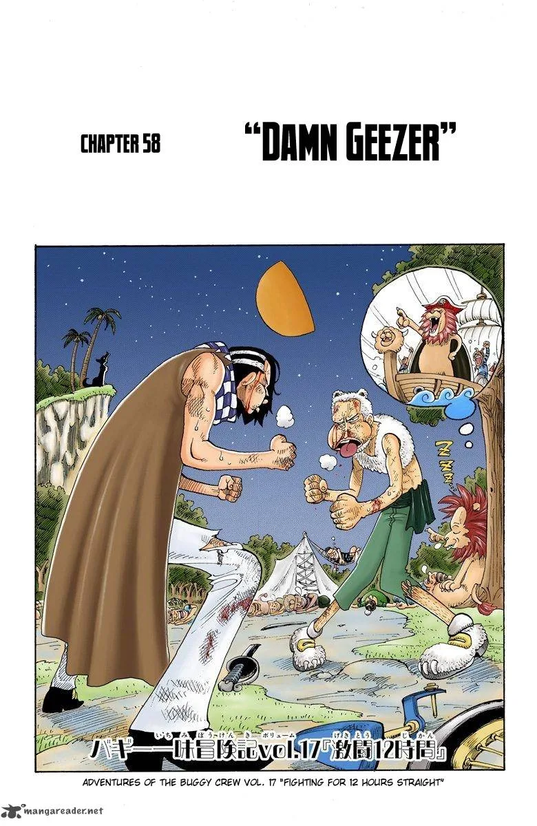One Piece - Colored Chapter 58 page 1