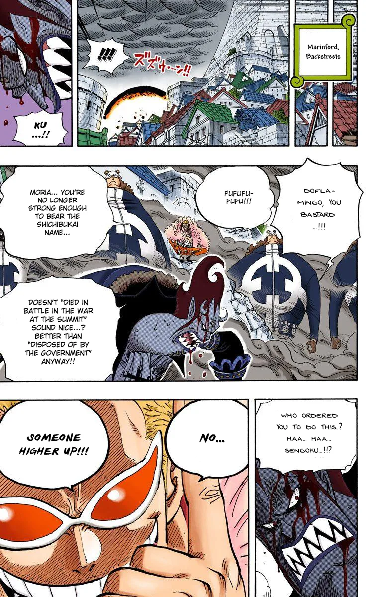 One Piece - Colored Chapter 581 page 18