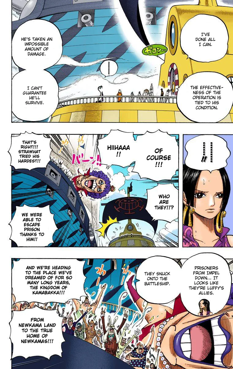 One Piece - Colored Chapter 581 page 11