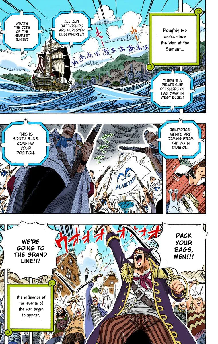 One Piece - Colored Chapter 582 page 3
