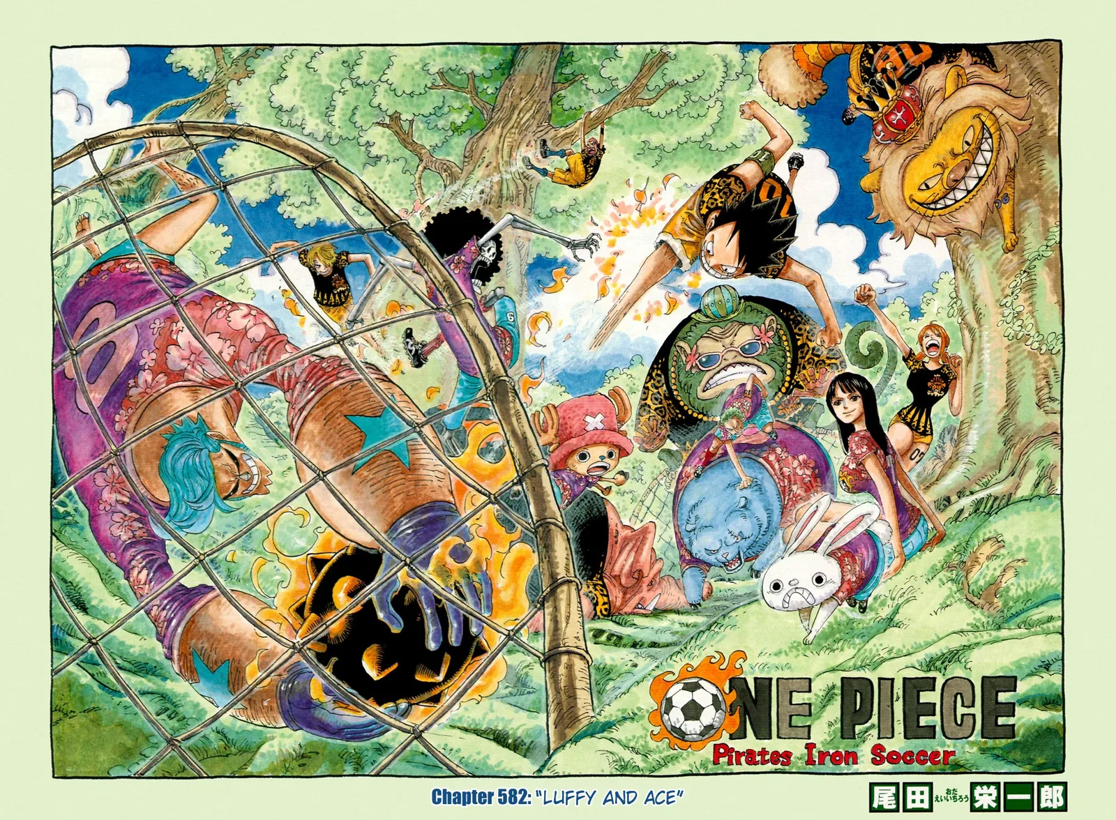 One Piece - Colored Chapter 582 page 1