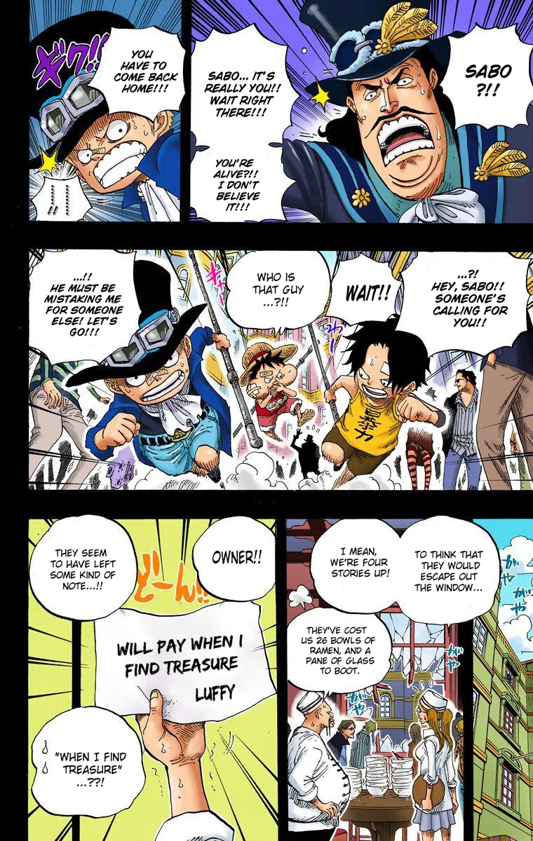 One Piece - Colored Chapter 585 page 10