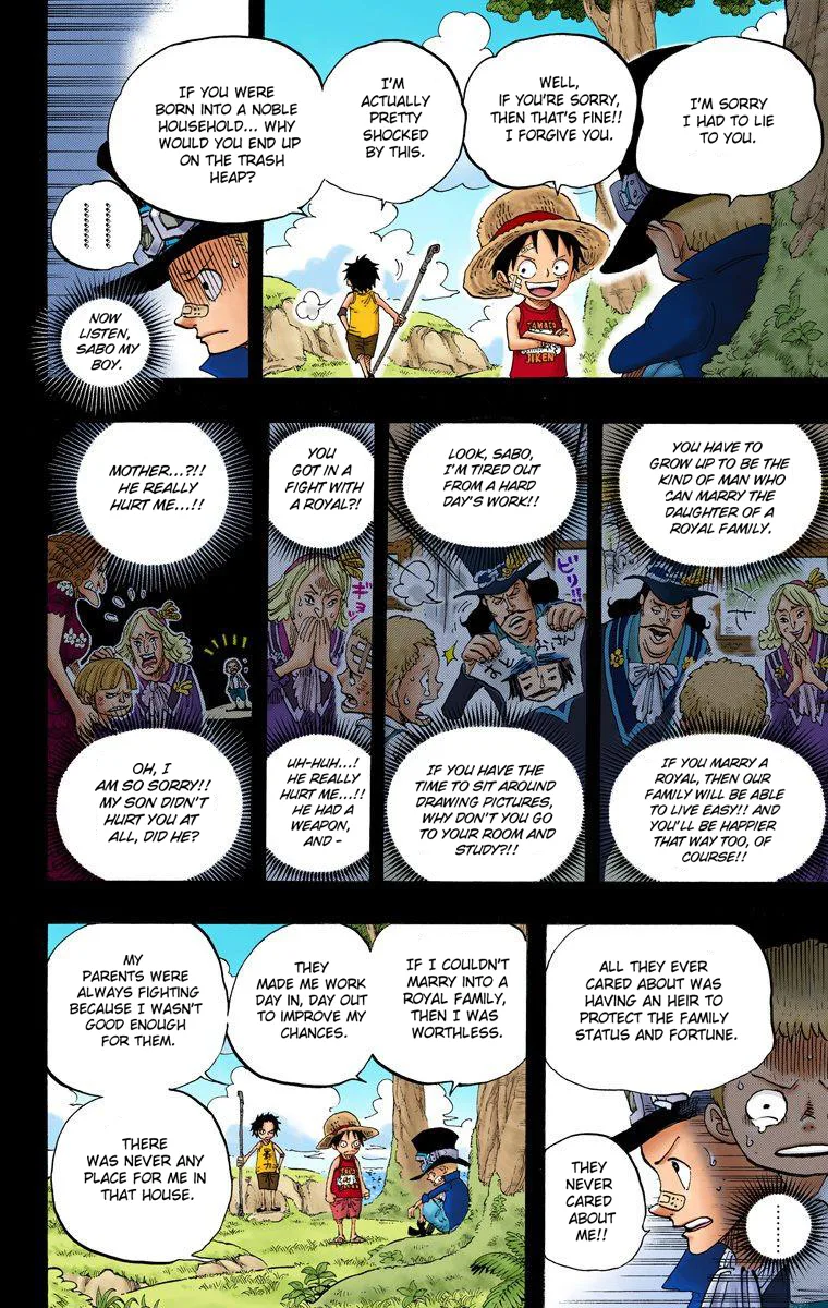 One Piece - Colored Chapter 585 page 12