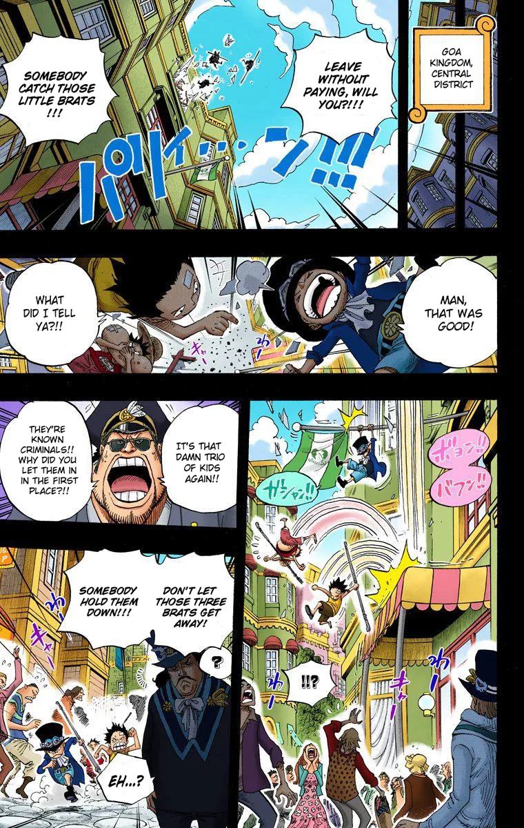One Piece - Colored Chapter 585 page 9