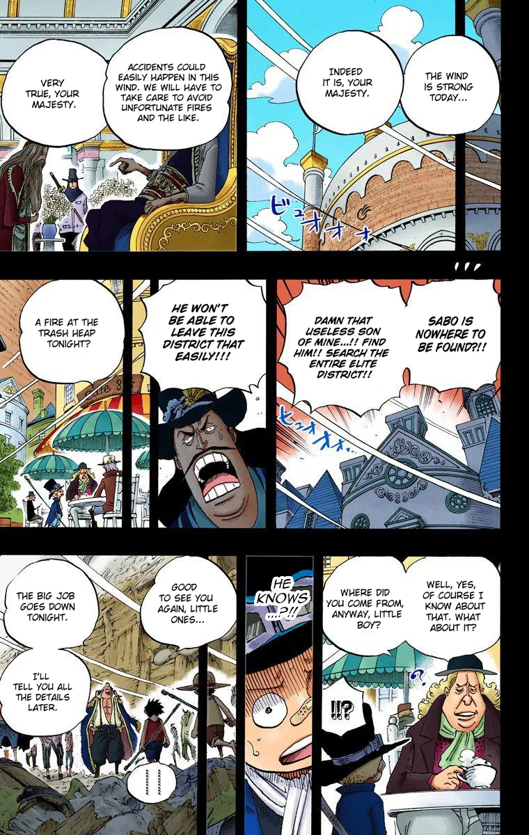 One Piece - Colored Chapter 586 page 12