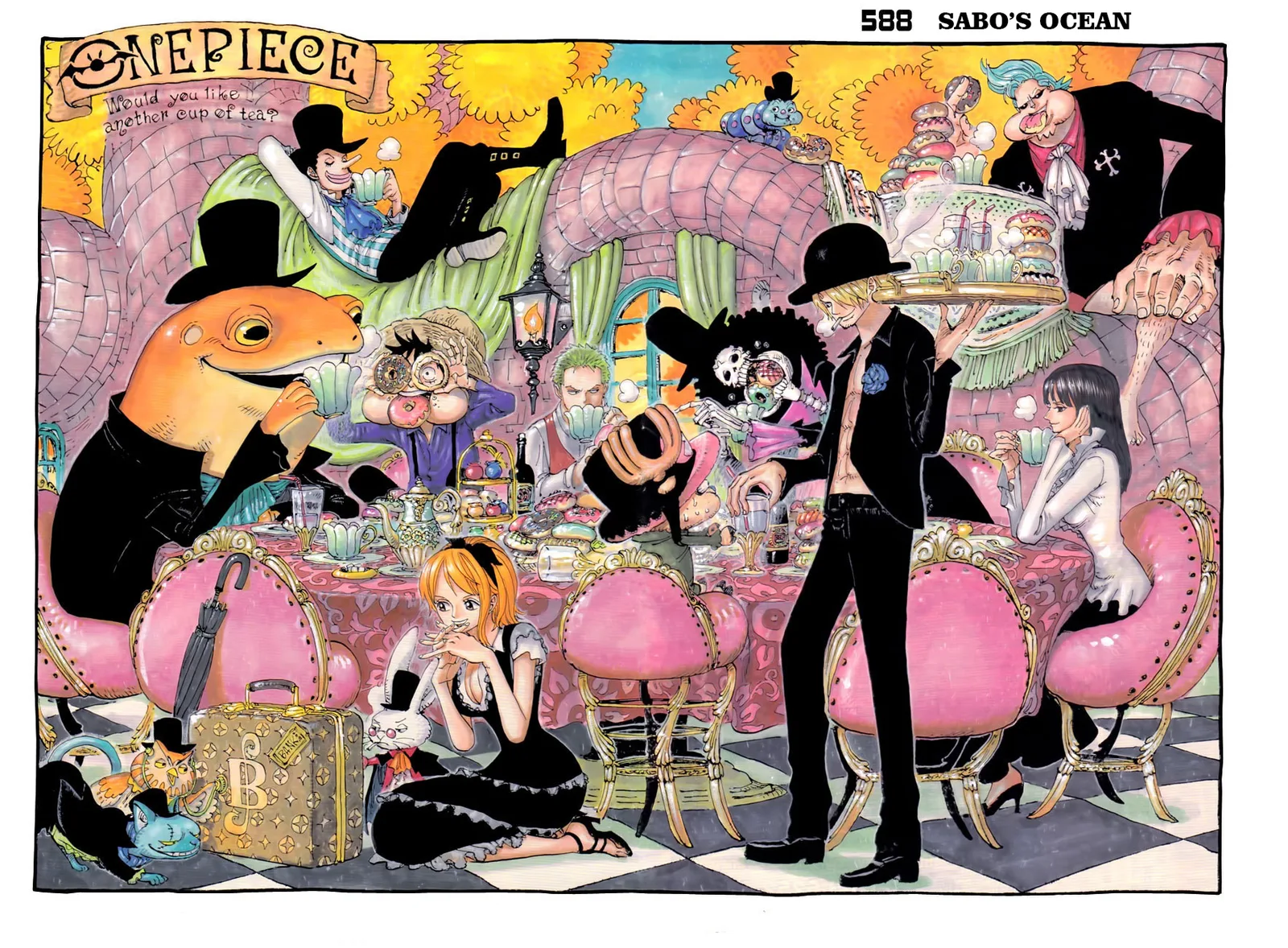 One Piece - Colored Chapter 588 page 2