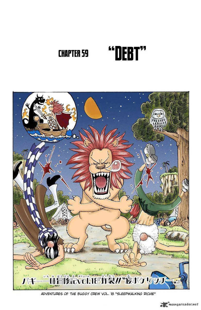 One Piece - Colored Chapter 59 page 1