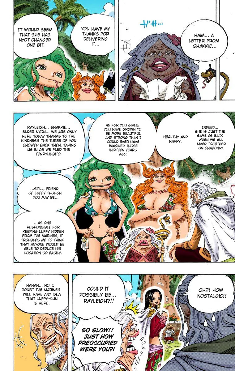 One Piece - Colored Chapter 591 page 9