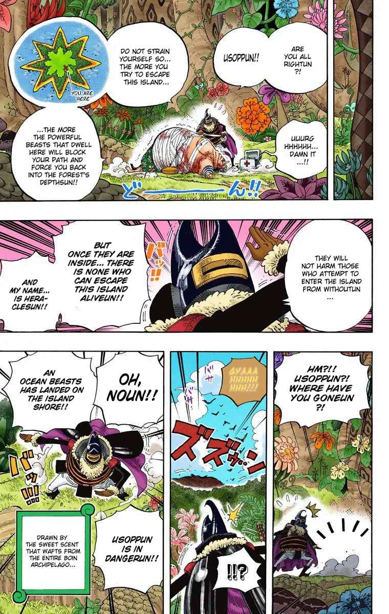 One Piece - Colored Chapter 591 page 14