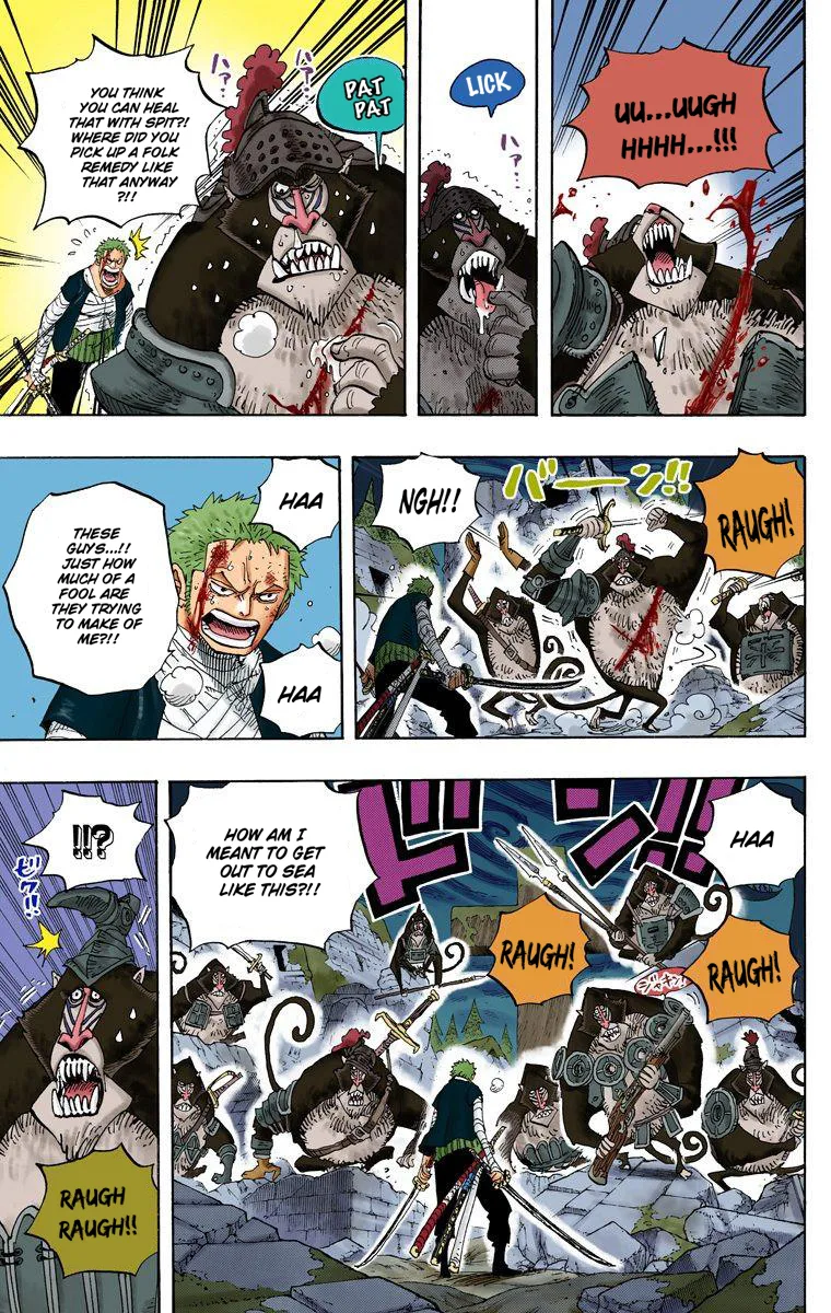 One Piece - Colored Chapter 592 page 6