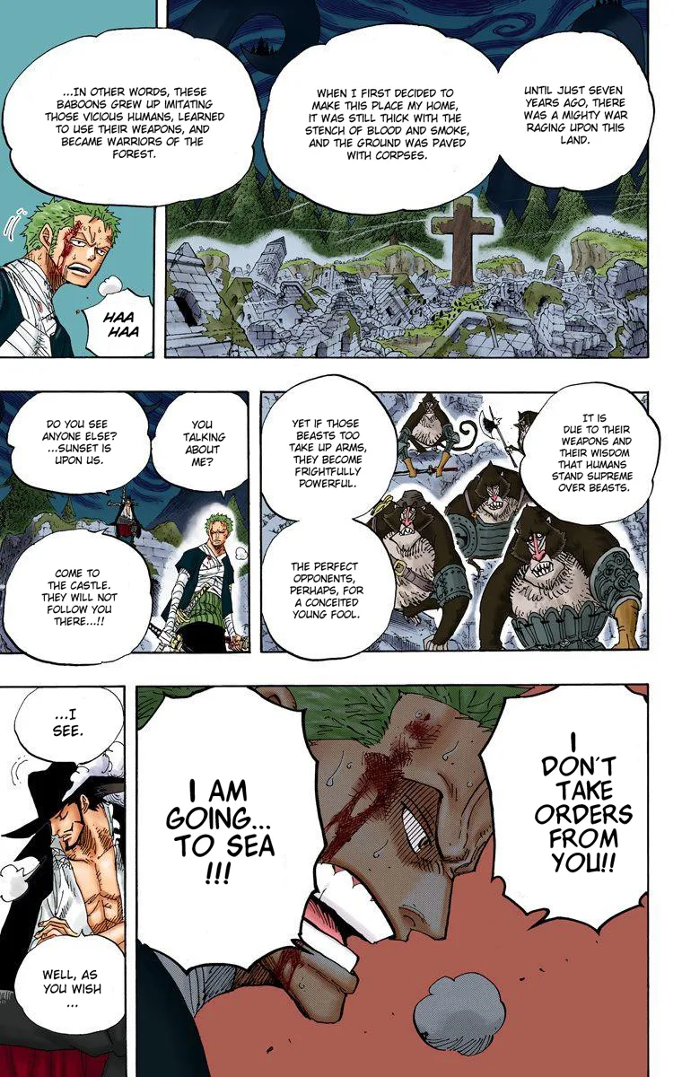 One Piece - Colored Chapter 592 page 8
