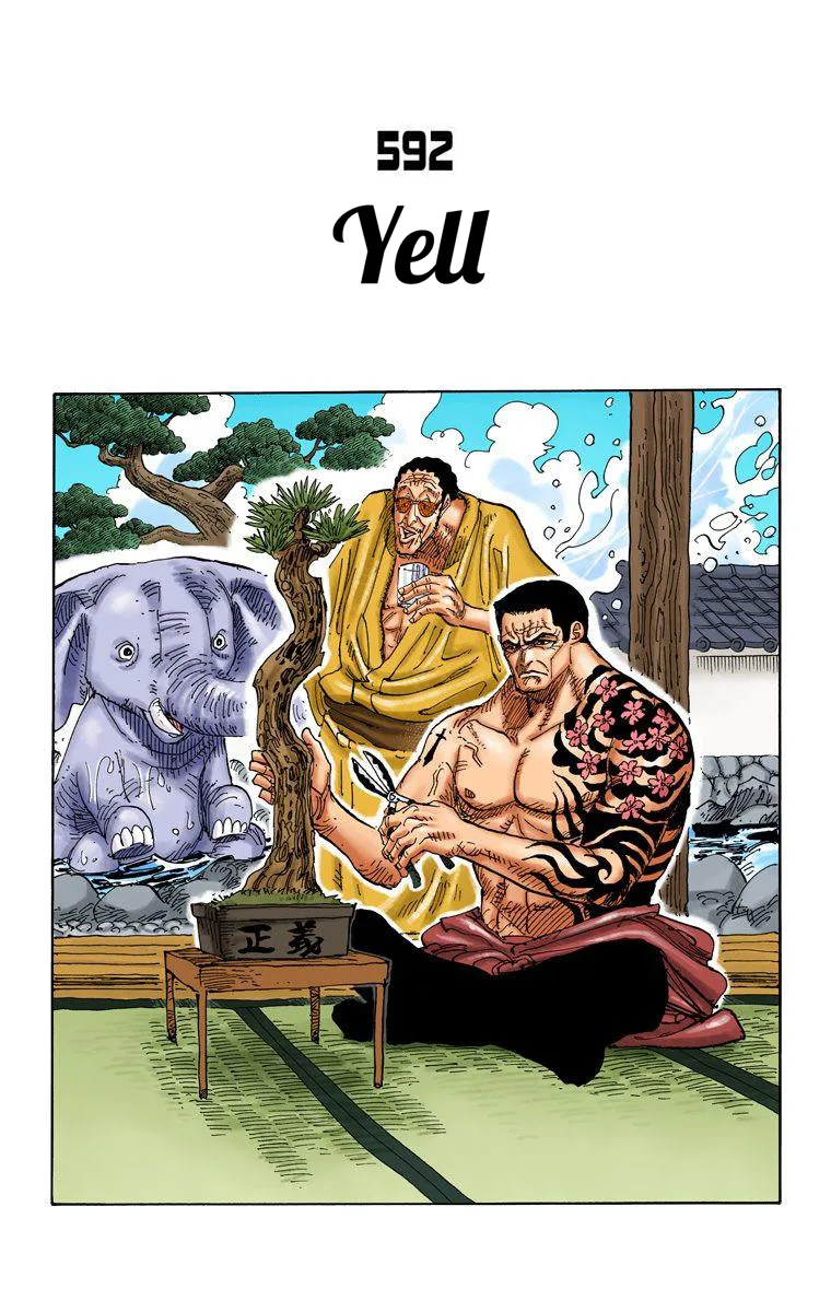 One Piece - Colored Chapter 592 page 2