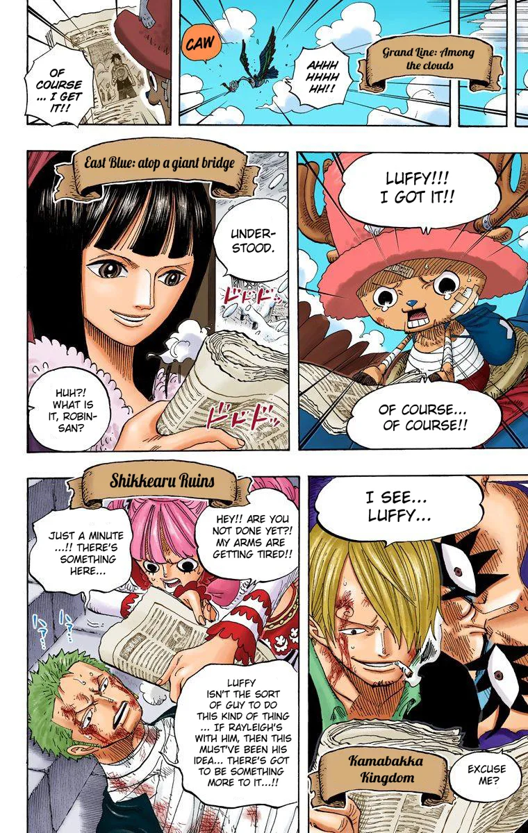 One Piece - Colored Chapter 594 page 16
