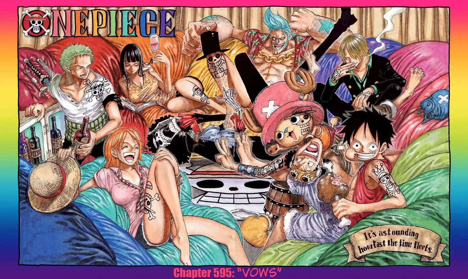 One Piece - Colored Chapter 595 page 2