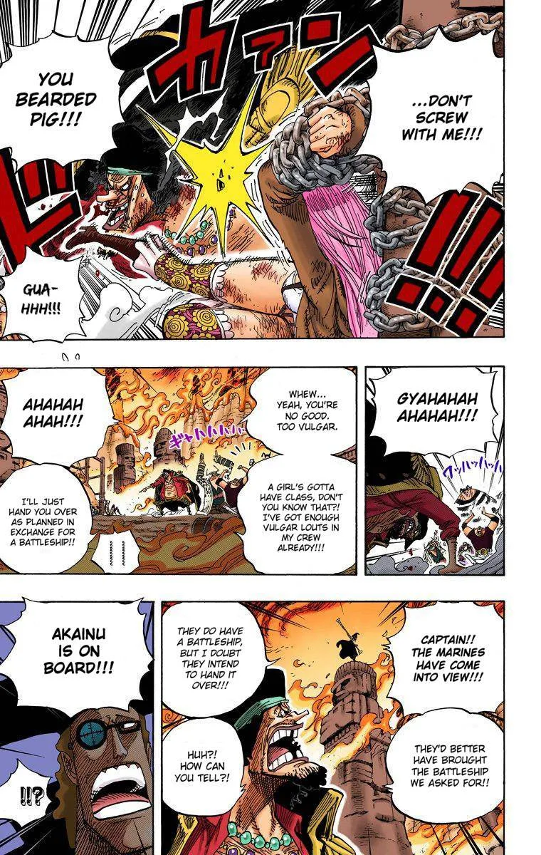 One Piece - Colored Chapter 595 page 9