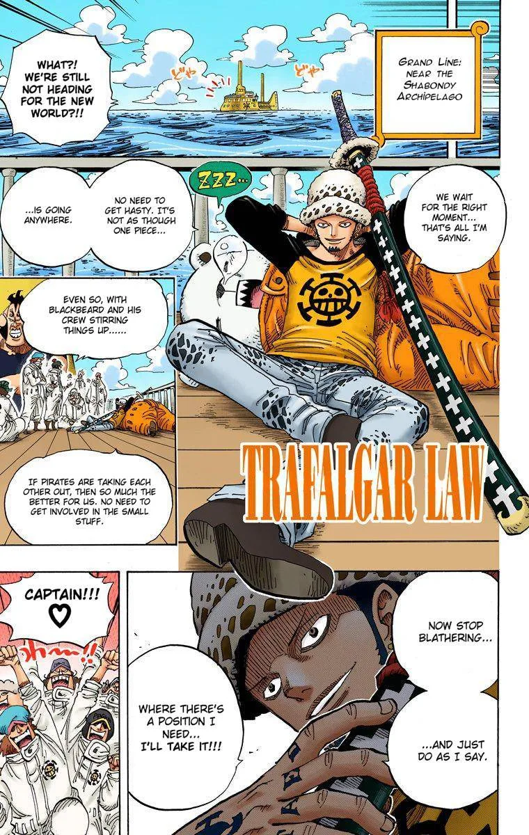 One Piece - Colored Chapter 595 page 4
