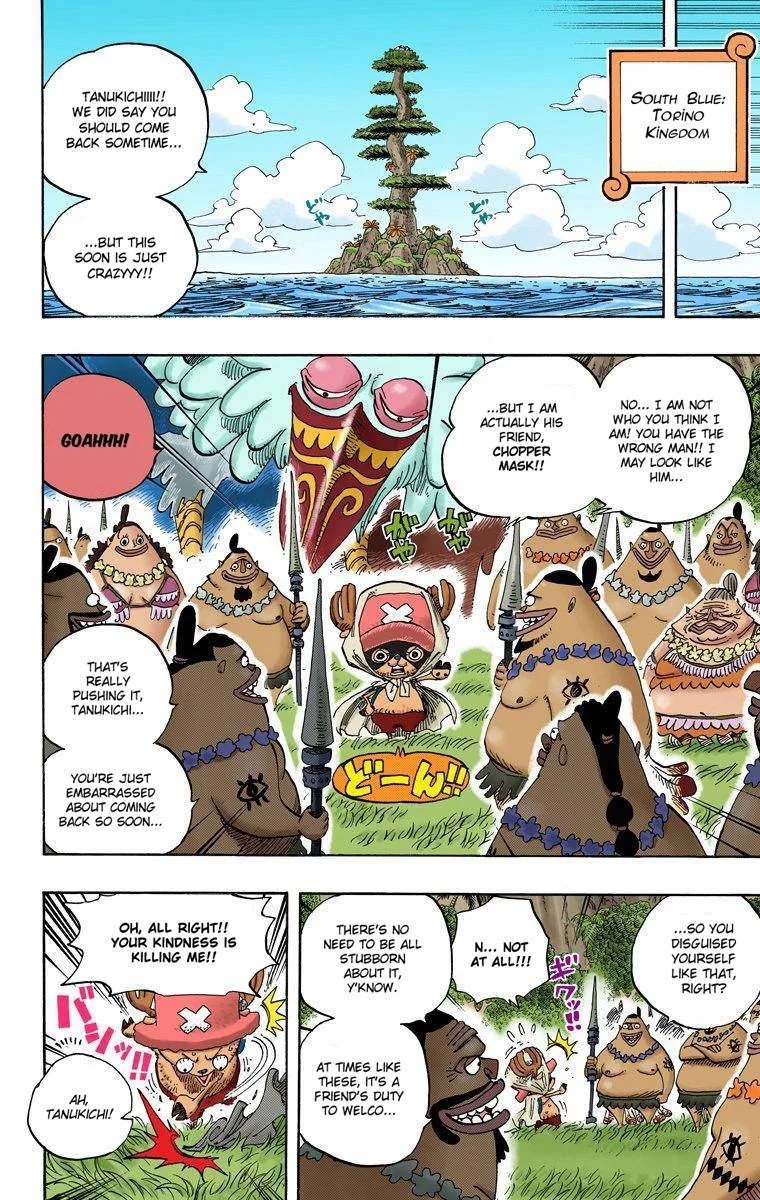 One Piece - Colored Chapter 595 page 12