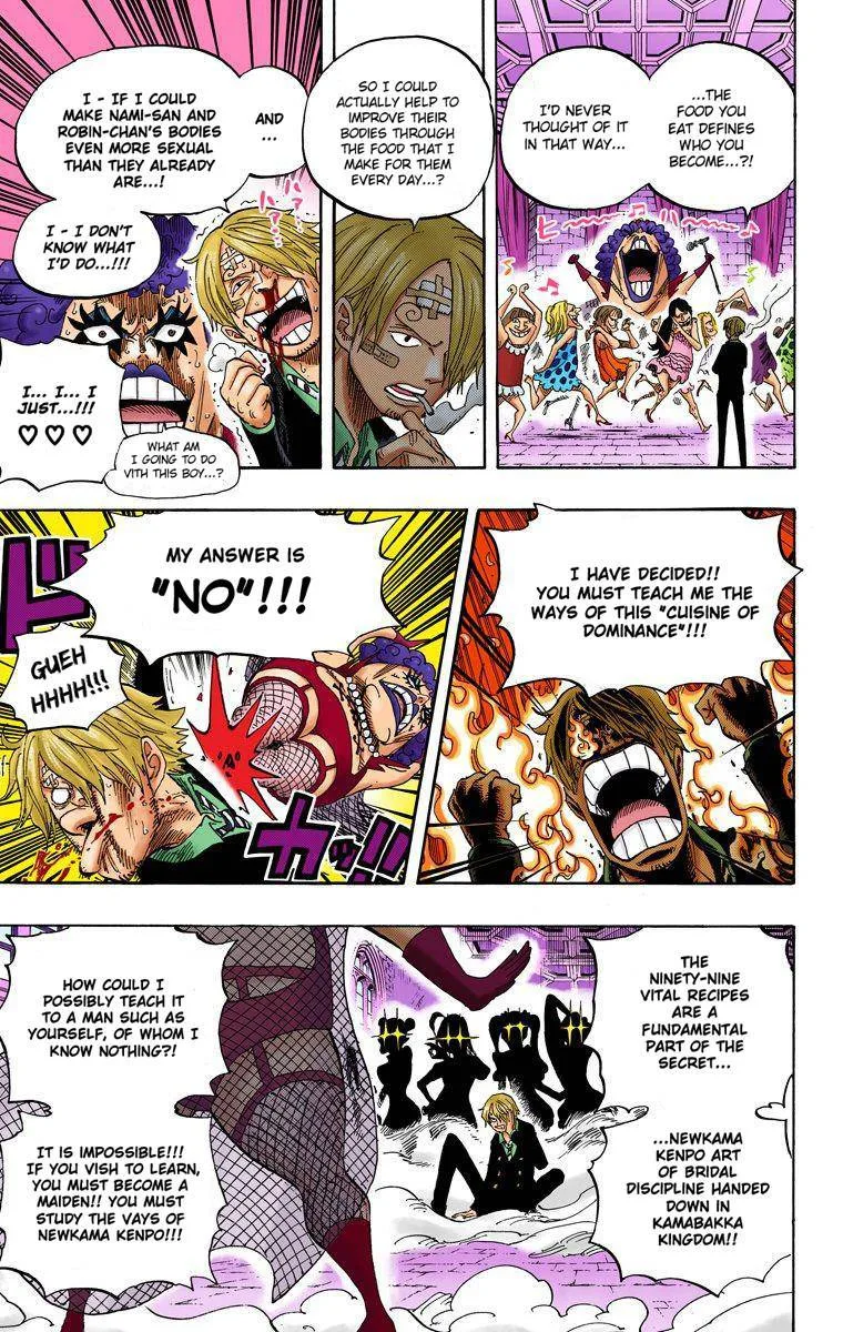 One Piece - Colored Chapter 595 page 17