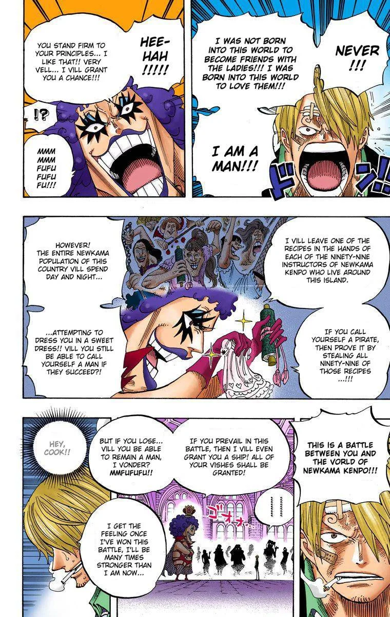 One Piece - Colored Chapter 595 page 18