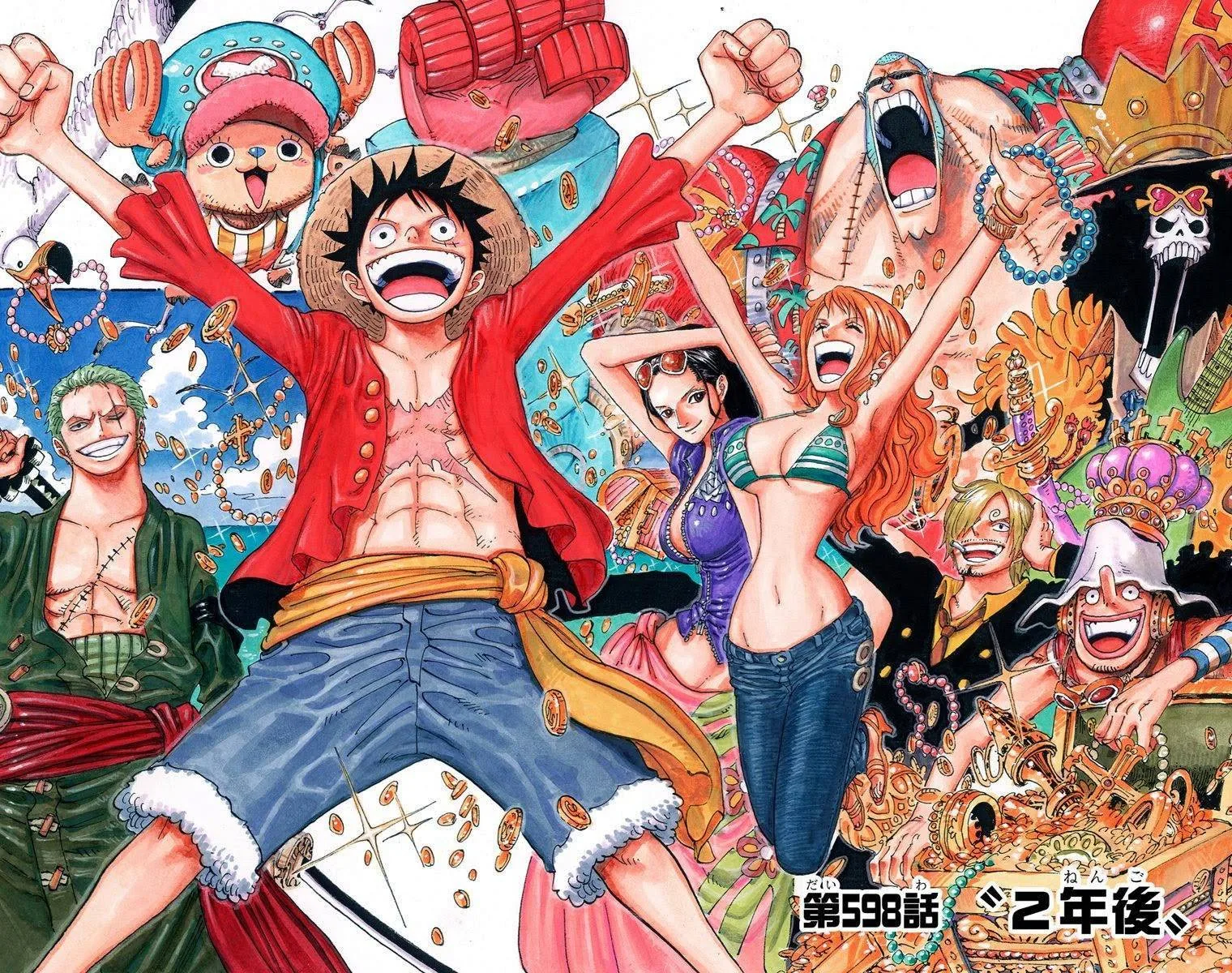 One Piece - Colored Chapter 598 page 4