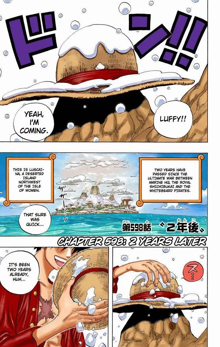 One Piece - Colored Chapter 598 page 2