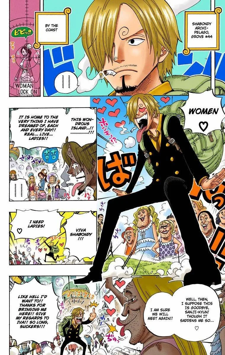 One Piece - Colored Chapter 598 page 8