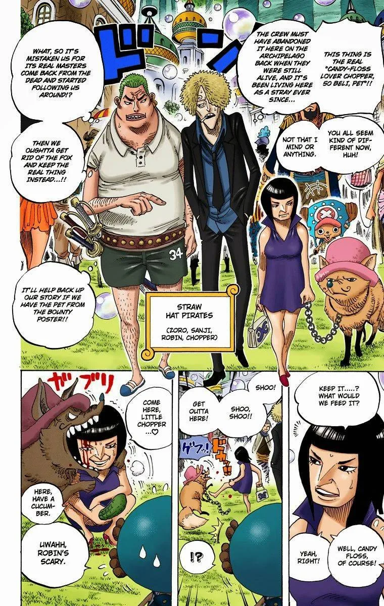 One Piece - Colored Chapter 598 page 19