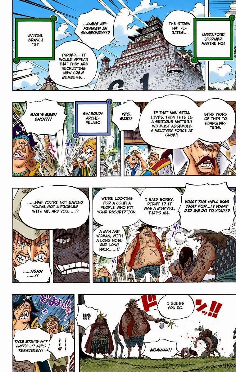 One Piece - Colored Chapter 598 page 21