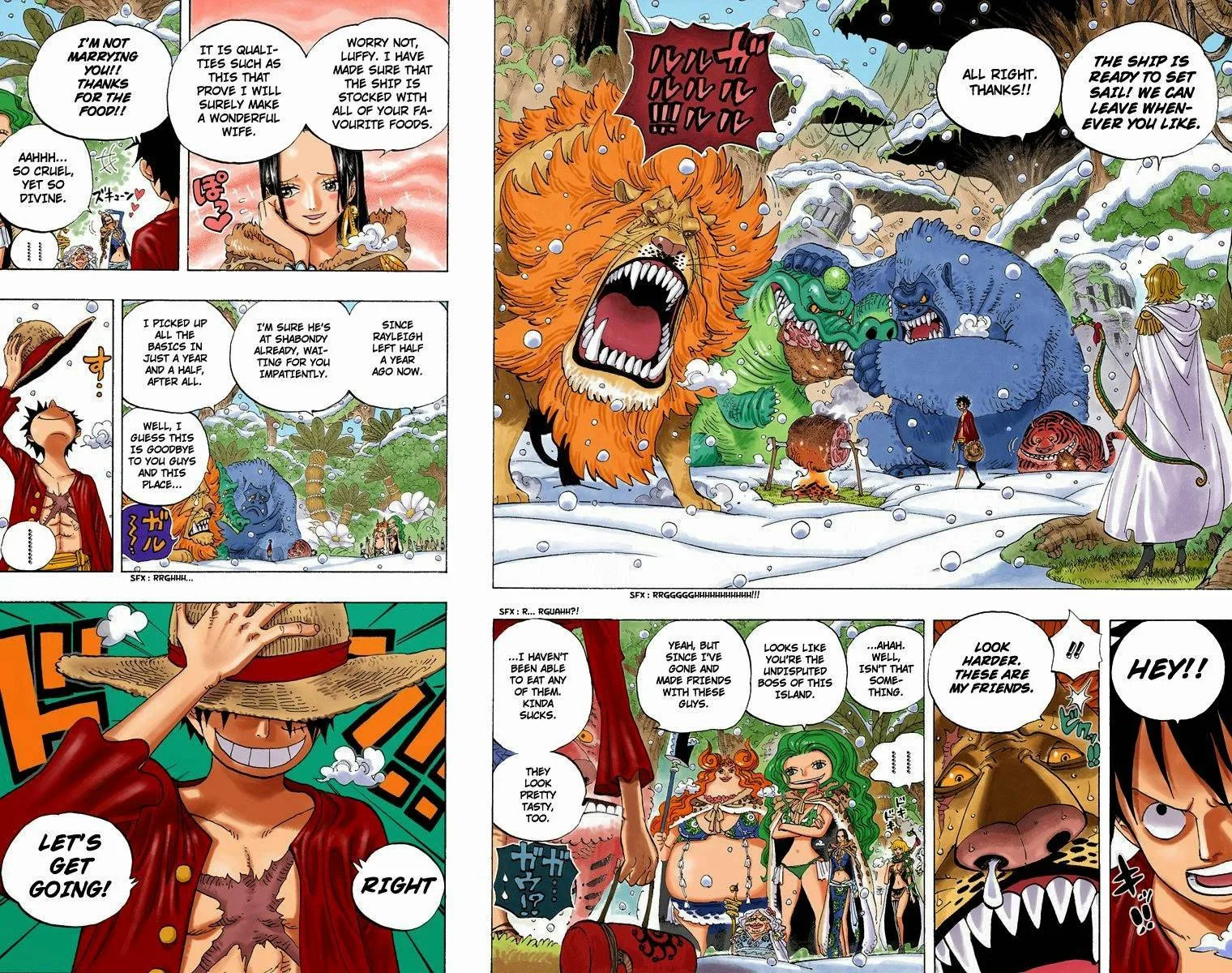 One Piece - Colored Chapter 598 page 3
