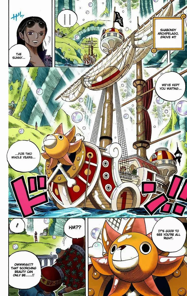 One Piece - Colored Chapter 599 page 8