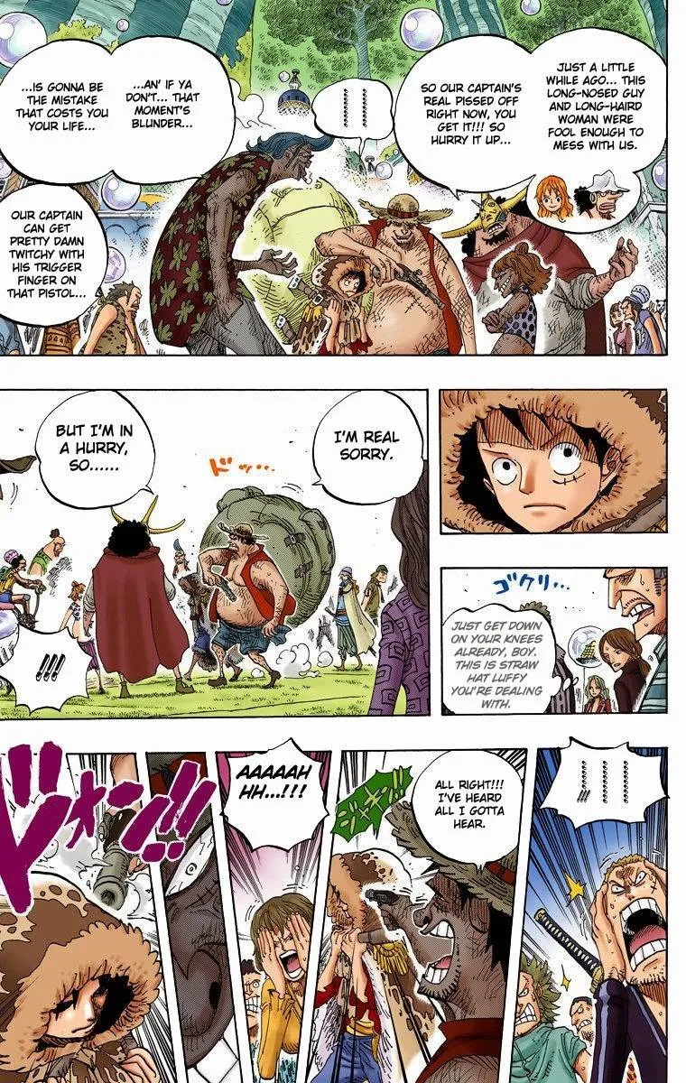 One Piece - Colored Chapter 599 page 6