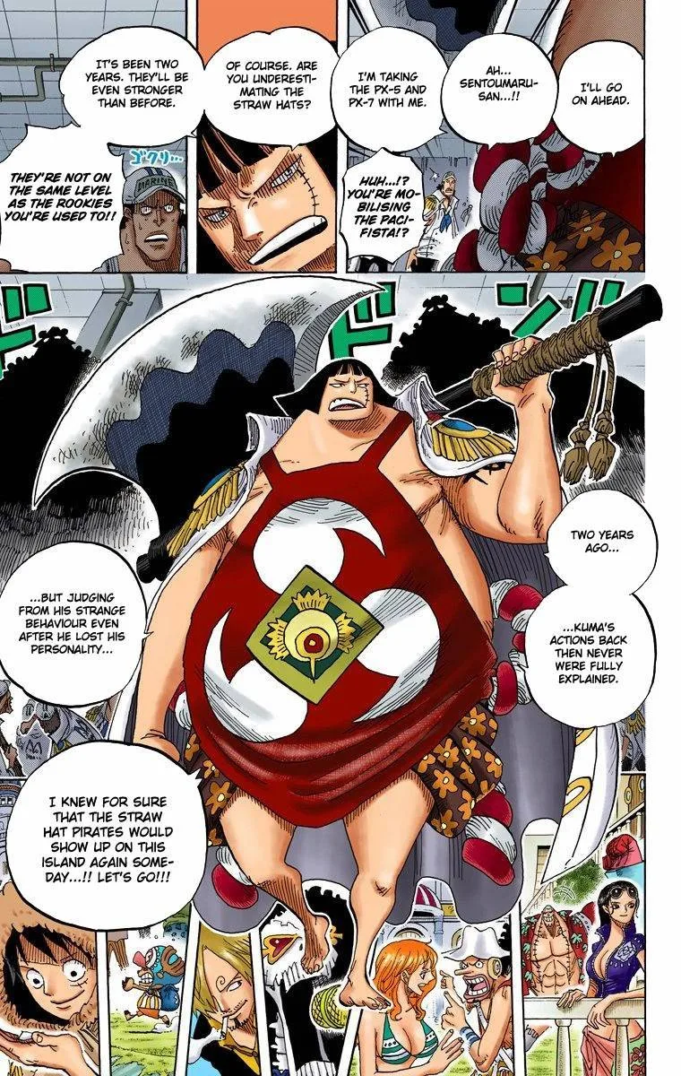 One Piece - Colored Chapter 599 page 15