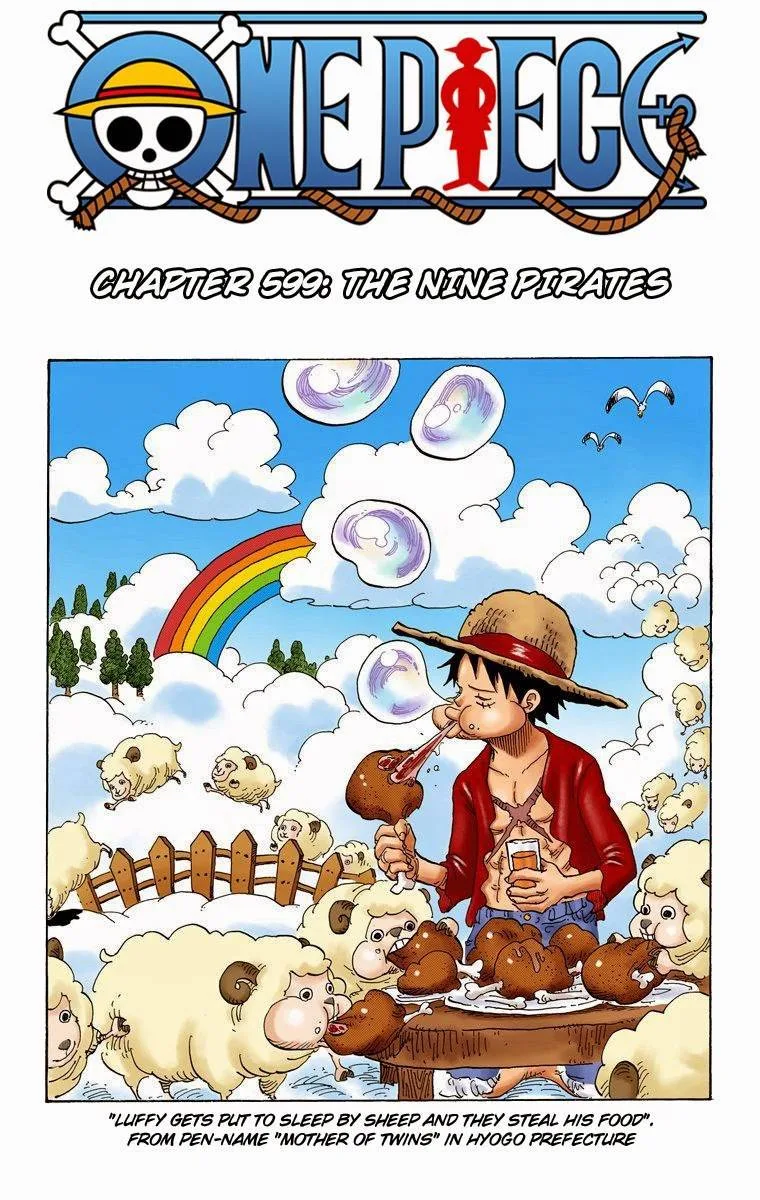 One Piece - Colored Chapter 599 page 2