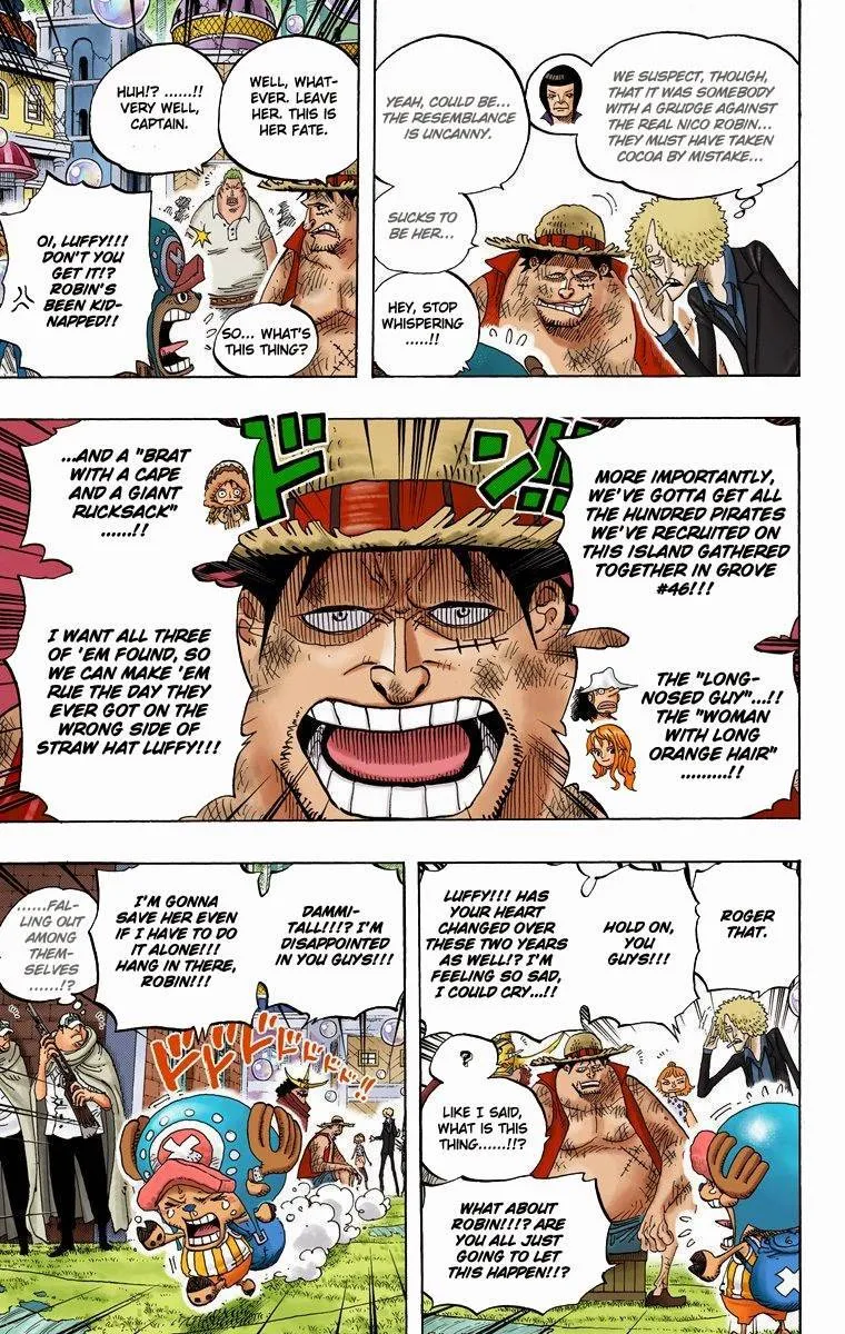 One Piece - Colored Chapter 599 page 13